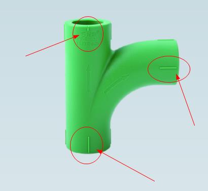 ppr管上的標志線起什么作用？高清大圖徹底看明白！