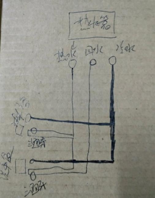 兩個衛(wèi)生間回水圖示意，看高級水工師傅是如何布局的！